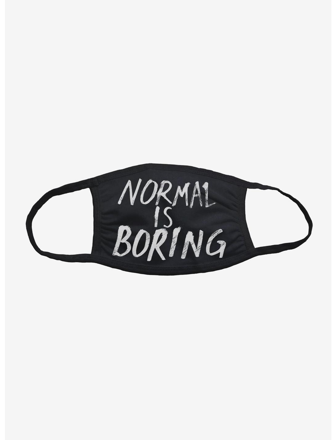 Normal Is Boring Fashion Face Mask, , hi-res