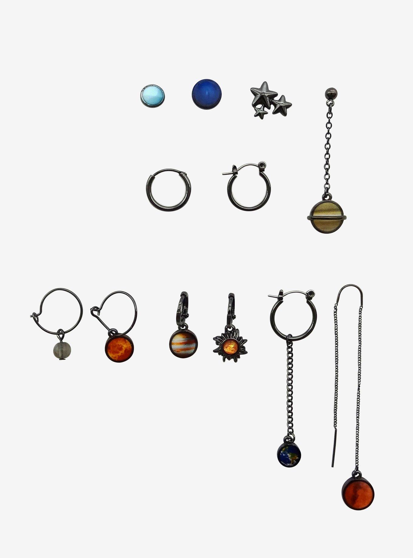 Planet Mismatch Earring Set, , hi-res