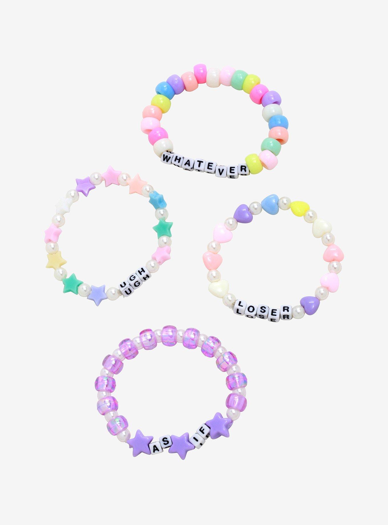 In My Feels Bead Bracelet Set, , hi-res