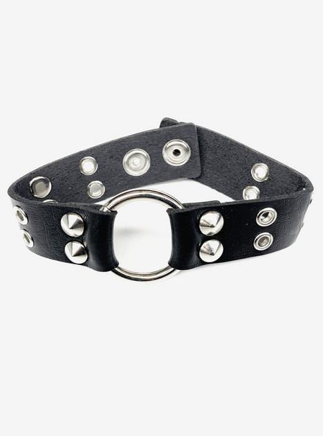 Studded O-Ring Cuff | Hot Topic