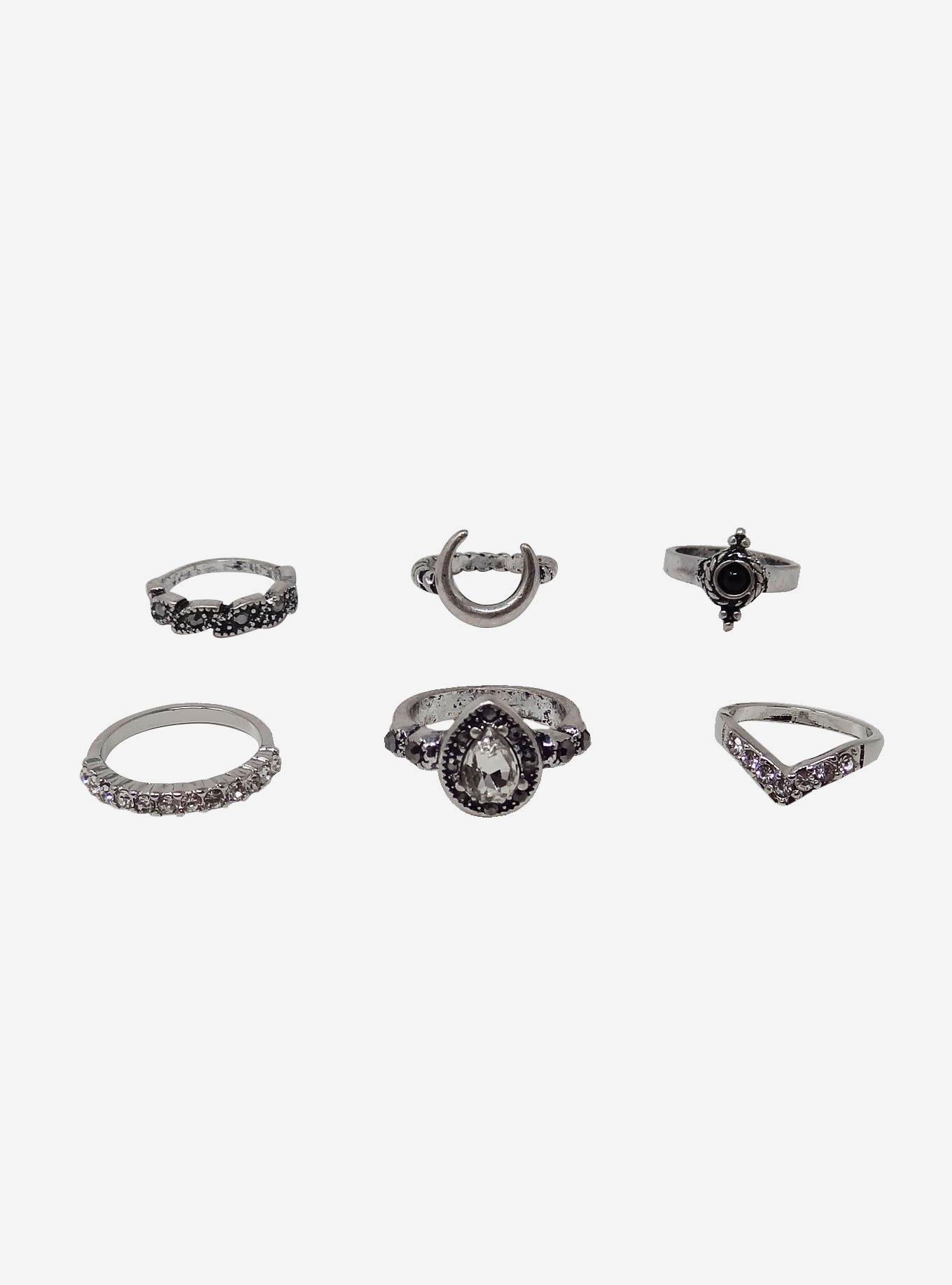 Hot topic jewelry 2025 rings