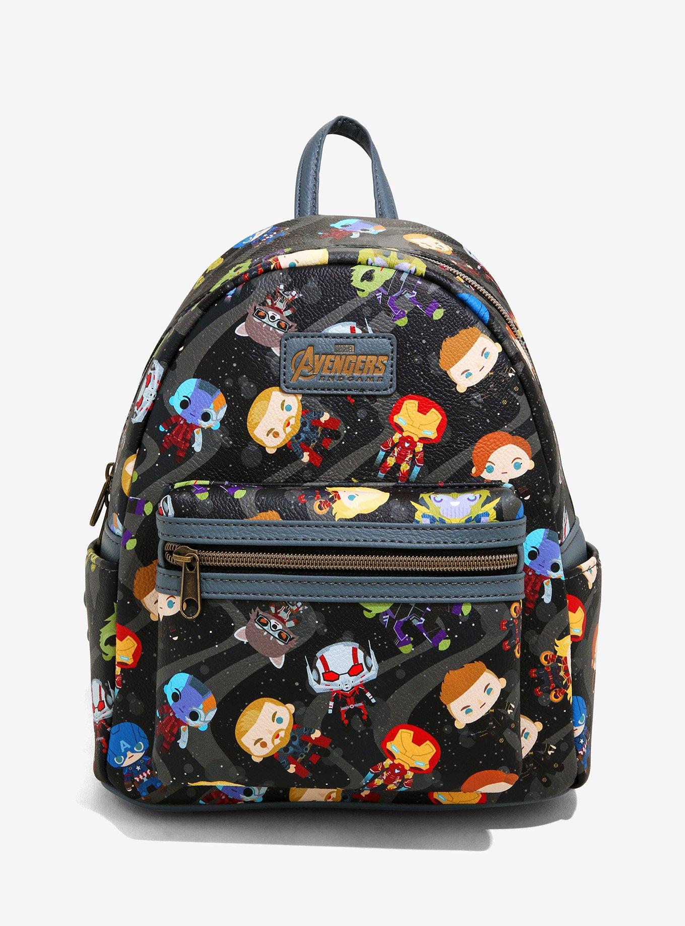 Loungefly Marvel Avengers: Chibi hotsell Print Mini Backpack