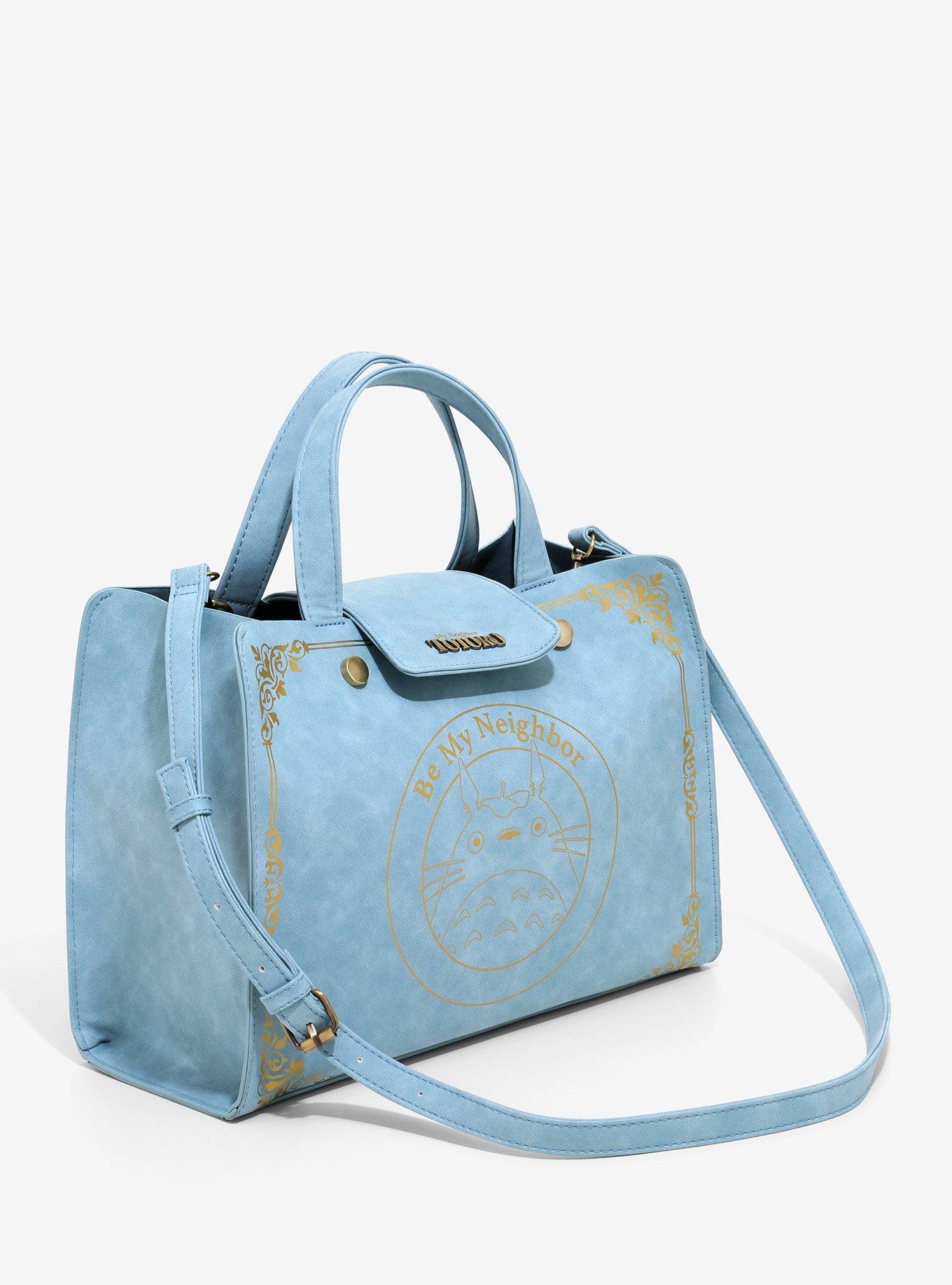 Studio Ghibli My Neighbor Totoro Faux Suede Satchel, , hi-res