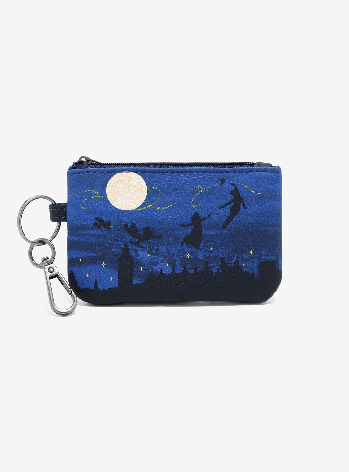 Loungefly Disney Peter Pan Night Sky ID Coin Purse, , hi-res