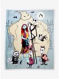 Disney The Nightmare Before Christmas Group Sherpa Throw - BoxLunch Exclusive, , hi-res