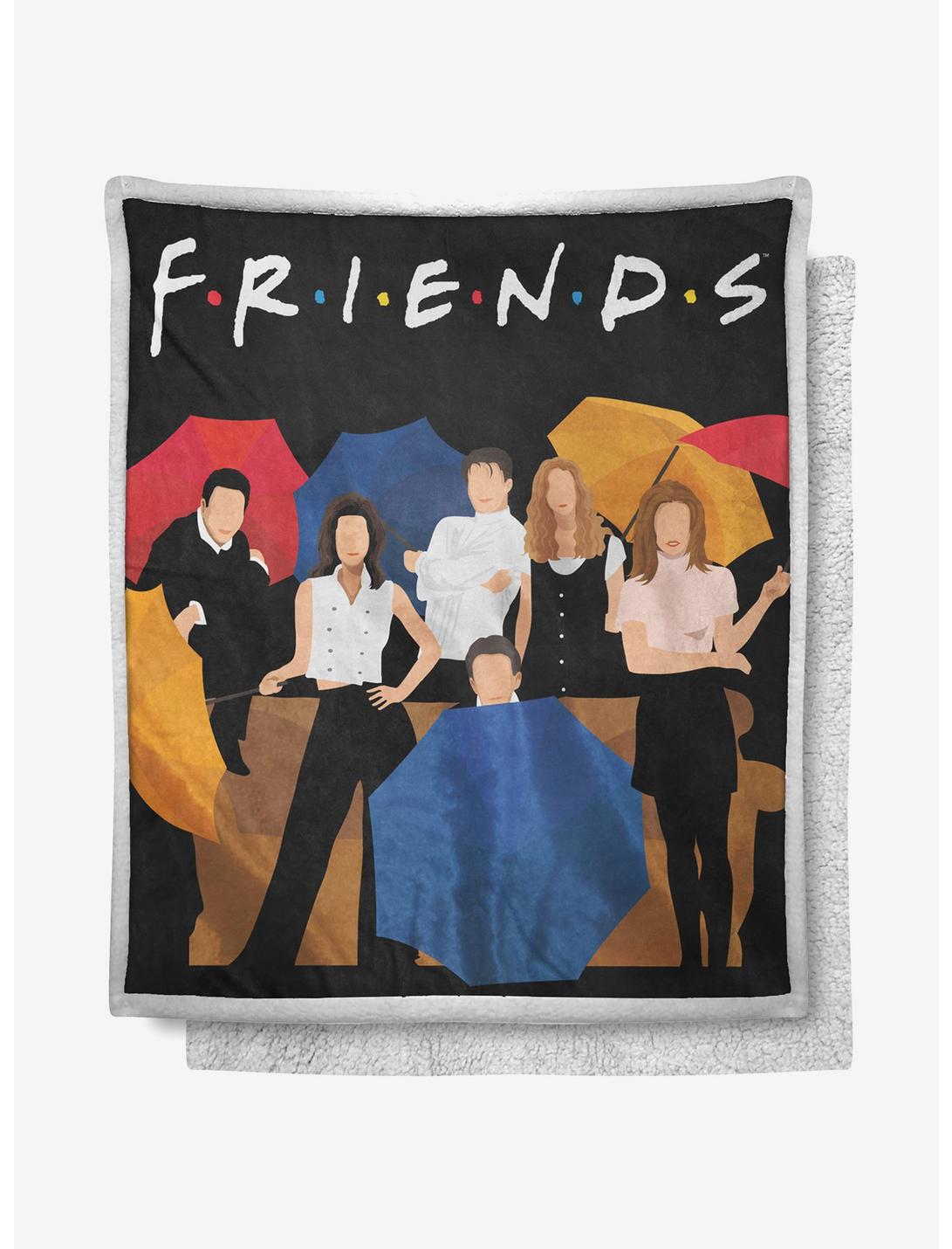 Friends Group Sherpa Throw, , hi-res