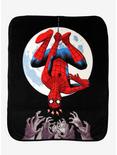 Marvel Spider-Man Moon Throw - BoxLunch Exclusive, , hi-res