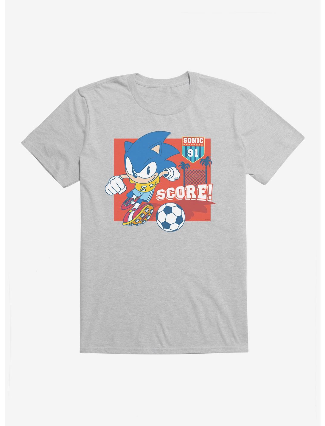 Sonic The Hedgehog Summer Games Soccer T-Shirt, HEATHER GREY, hi-res