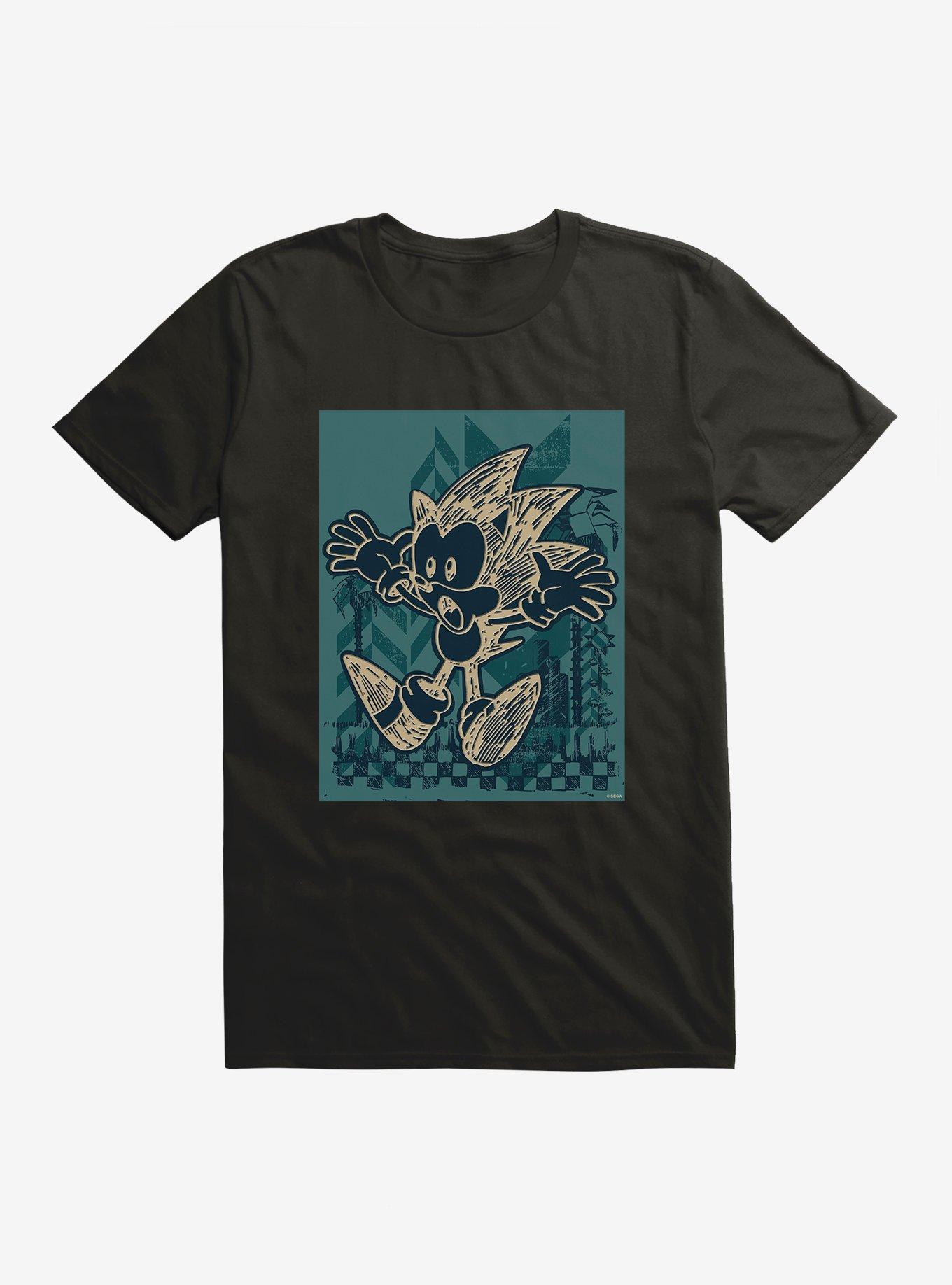 Sonic The Hedgehog Bohemian Sonic Shock T-Shirt, , hi-res