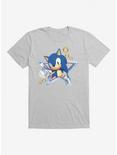 Sonic The Hedgehog 3-D Sonic Star T-Shirt, HEATHER GREY, hi-res