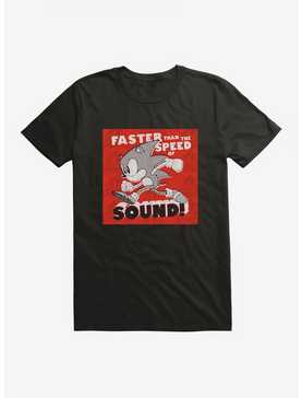Sonic The Hedgehog Faster Than Sound T-Shirt, , hi-res