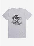 Sonic The Hedgehog Sonic Cutout Silhouette T-Shirt, HEATHER GREY, hi-res