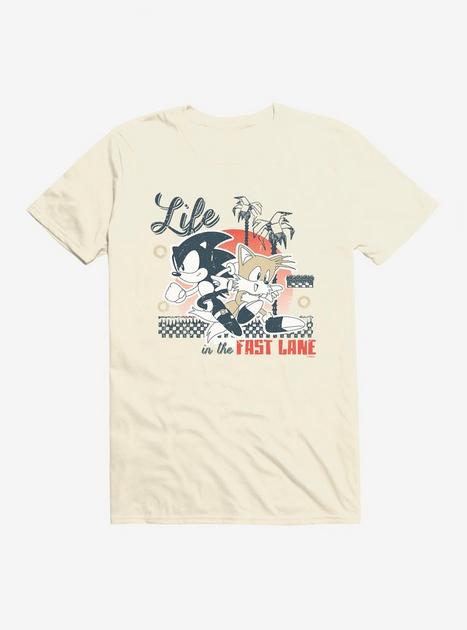 Sonic The Hedgehog Bohemian Sonic Tails Fast Lane T-Shirt | BoxLunch