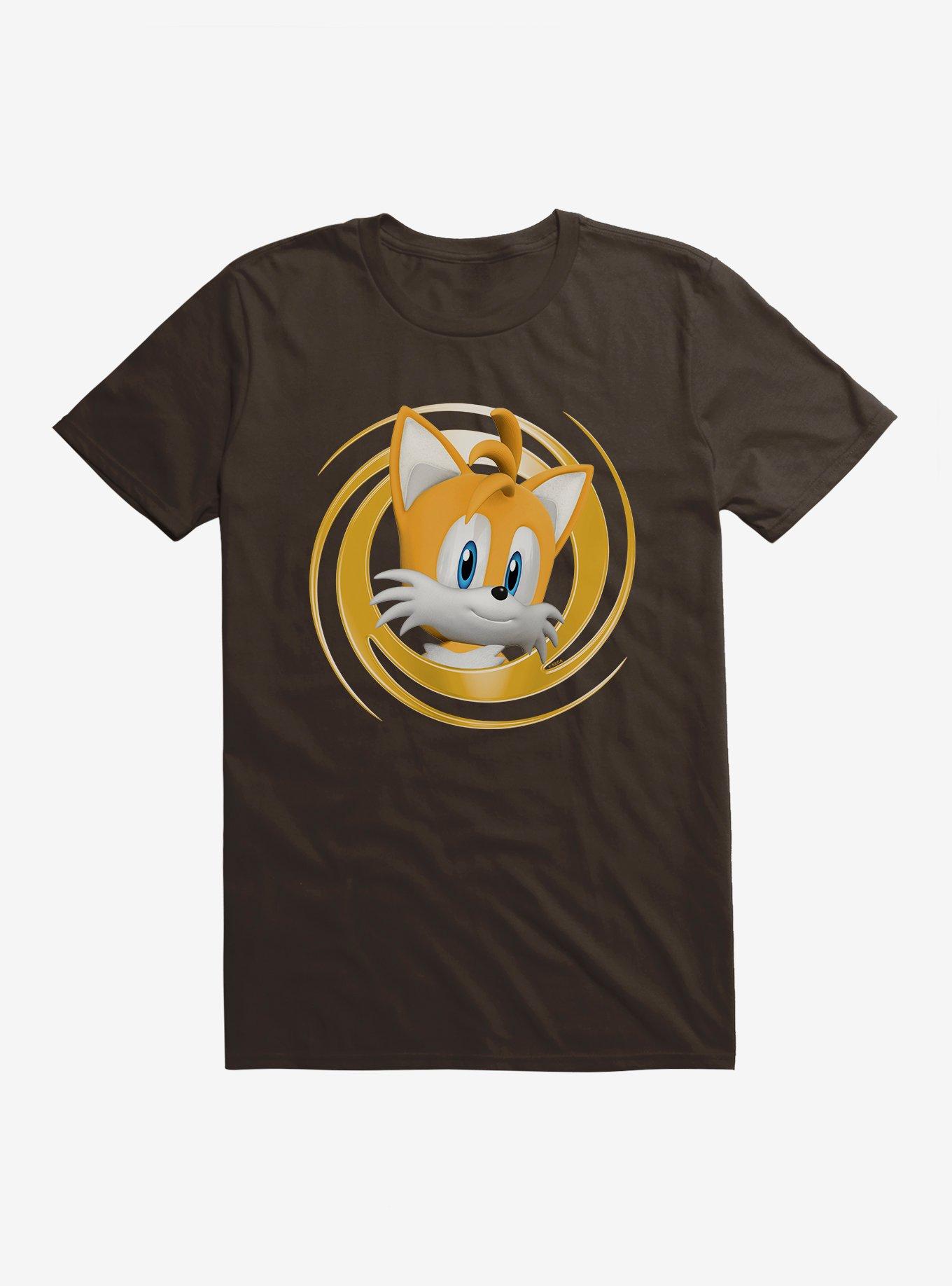 Sonic The Hedgehog 3-D Tails Close Up T-Shirt | BoxLunch