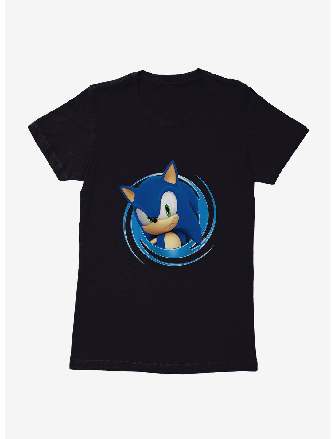 Sonic The Hedgehog 3-D Sonic Close Up Womens T-Shirt, , hi-res