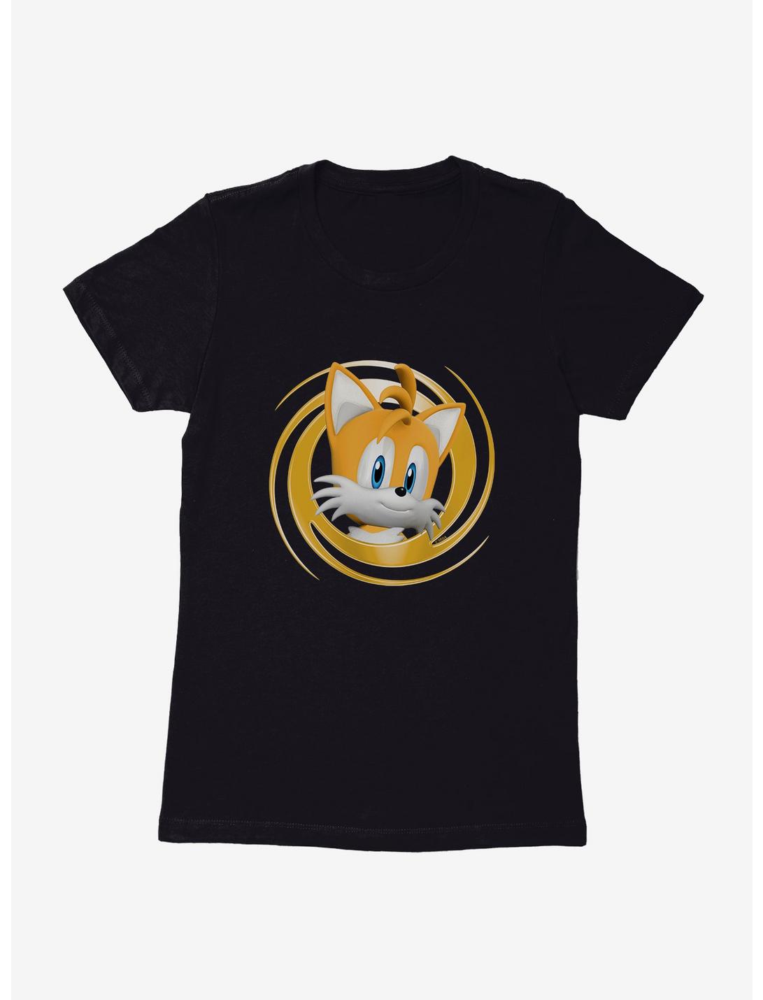 Sonic The Hedgehog 3-D Tails Close Up Womens T-Shirt, , hi-res