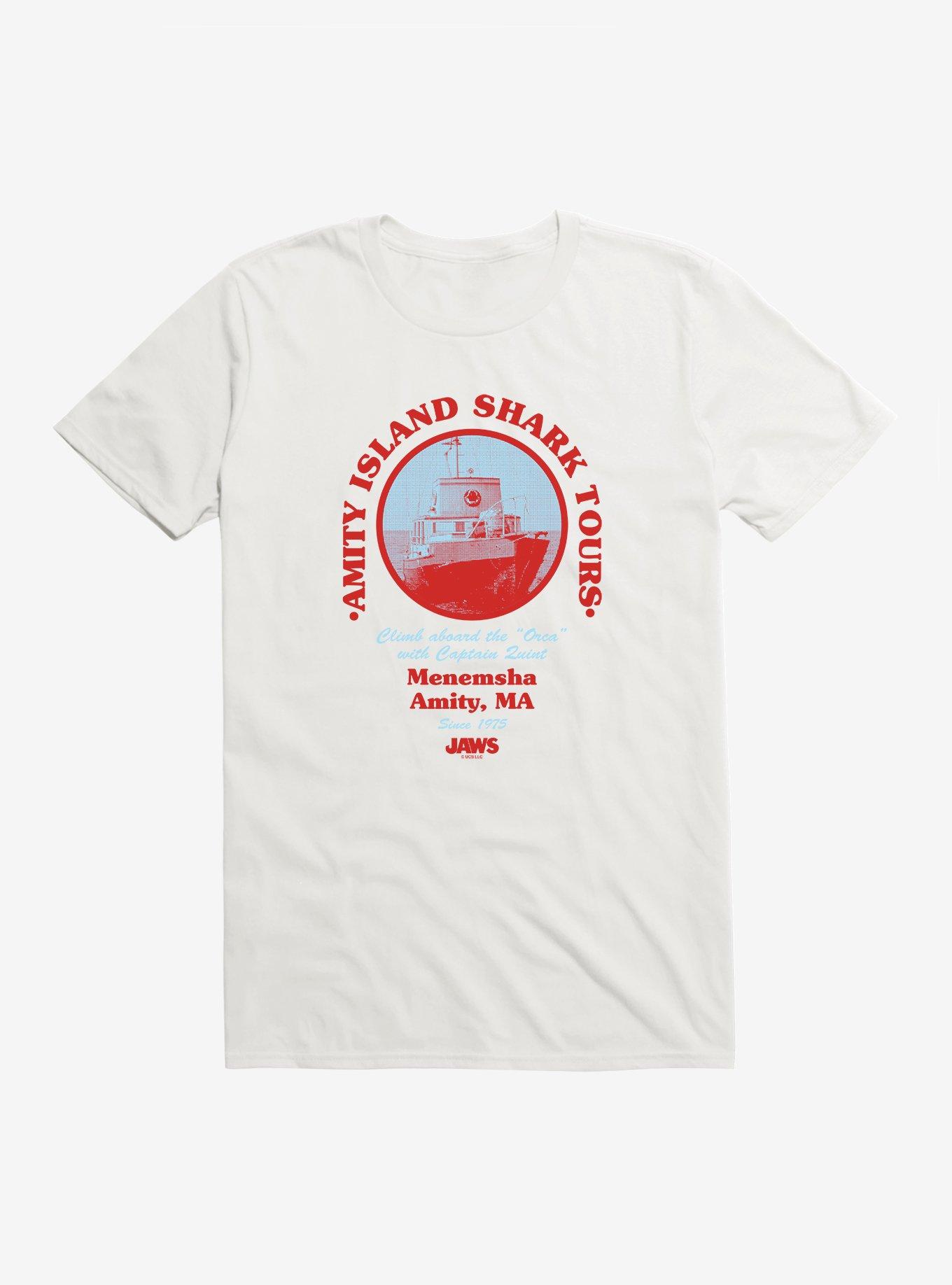 Jaws Amity Island Shark Tours T-Shirt, , hi-res