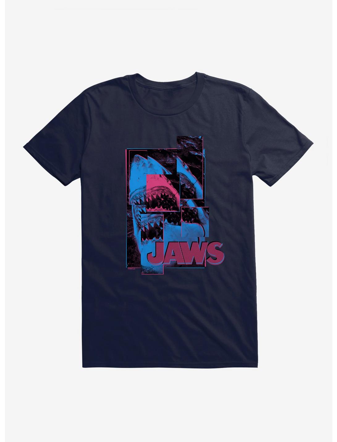 Jaws Danger Scatter Art T-Shirt, , hi-res
