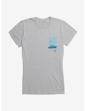Jaws Amity Island Tours Orca Girls T-Shirt, HEATHER, hi-res
