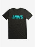 Jaws Script Ocean Imagery T-Shirt, BLACK, hi-res