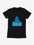 Jaws 2 Script Imagery Womens T-Shirt, BLACK, hi-res