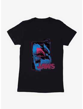 Jaws Danger Scatter Art Womens T-Shirt, , hi-res