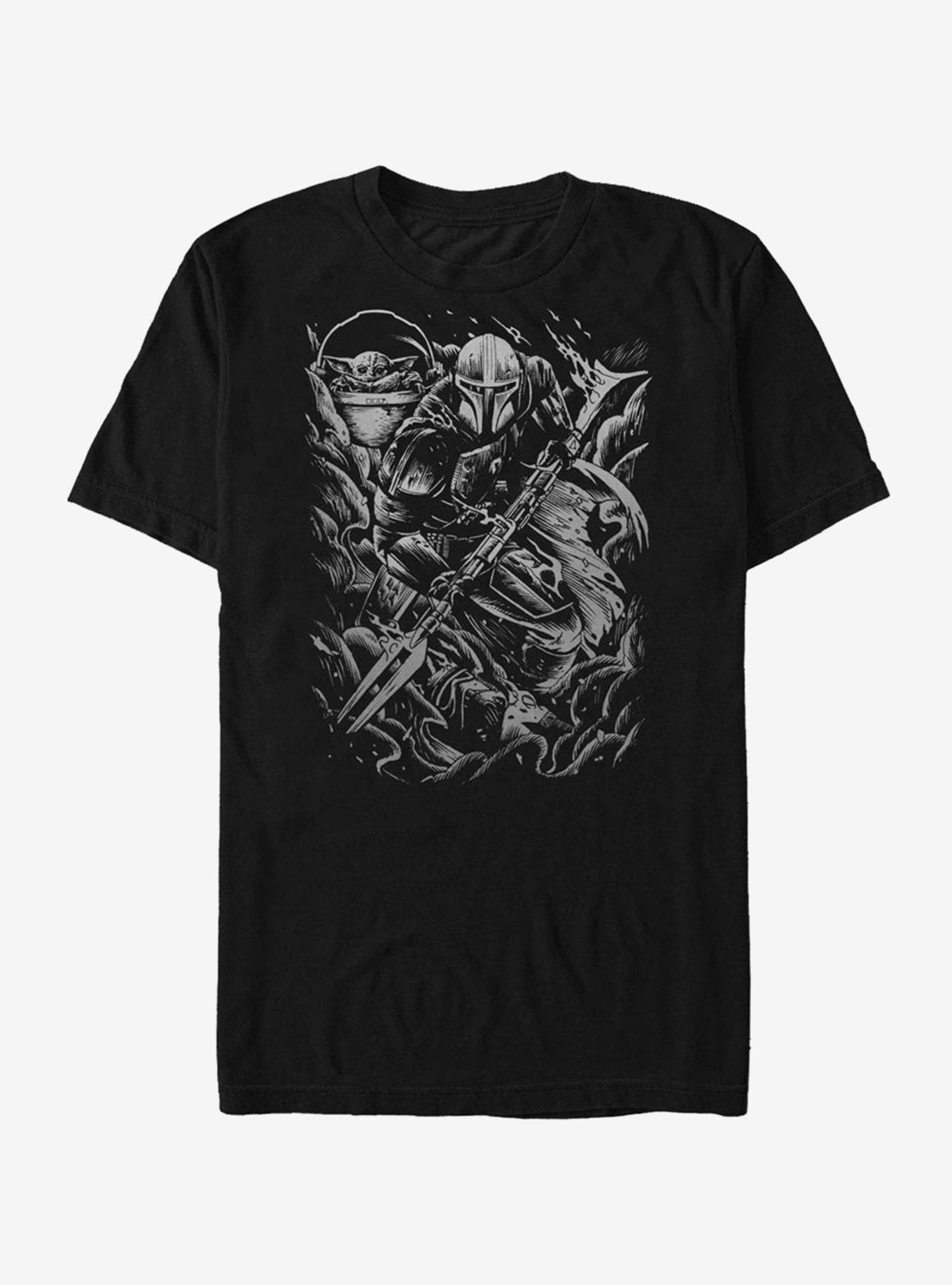 Star Wars The Mandalorian Brawl T-Shirt, , hi-res