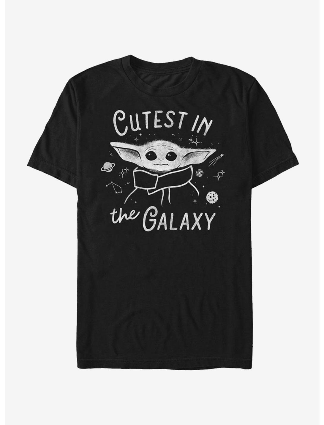 Star Wars The Mandalorian Cutest In The Galaxy T-Shirt, BLACK, hi-res