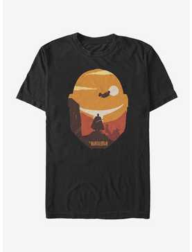 Star Wars The Mandalorian Dark Saber Poster T-Shirt, , hi-res