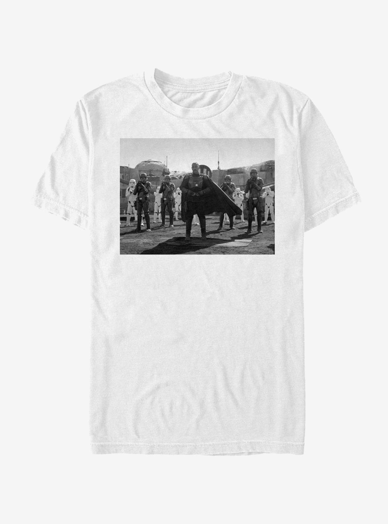 Star Wars The Mandalorian Moff Stand T-Shirt, WHITE, hi-res
