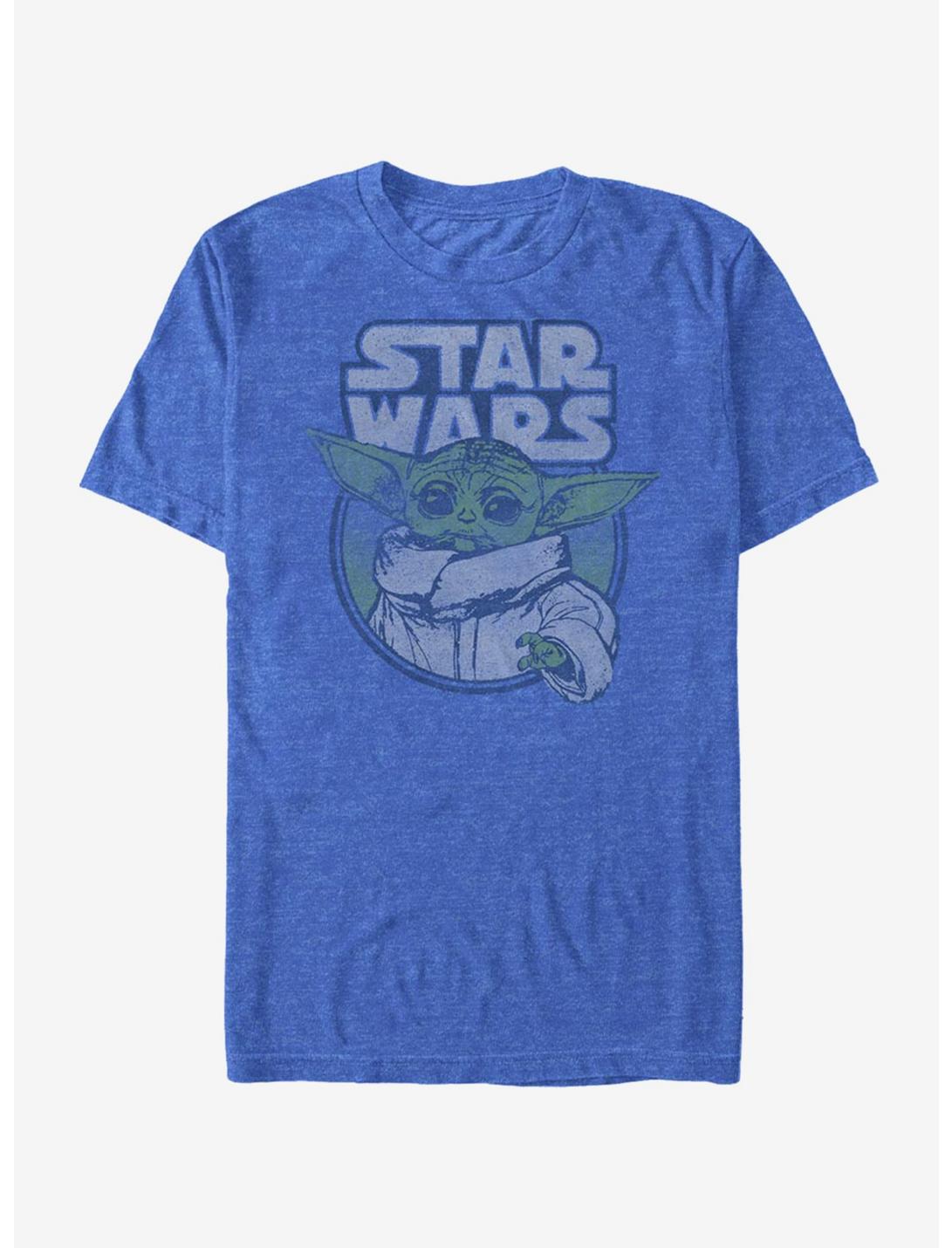 Star Wars The Mandalorian Old Space Baby T-Shirt, ROY HTR, hi-res