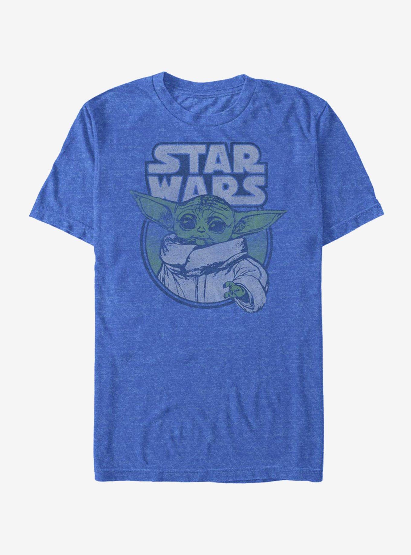 Star Wars The Mandalorian Old Space Baby T-Shirt, ROY HTR, hi-res