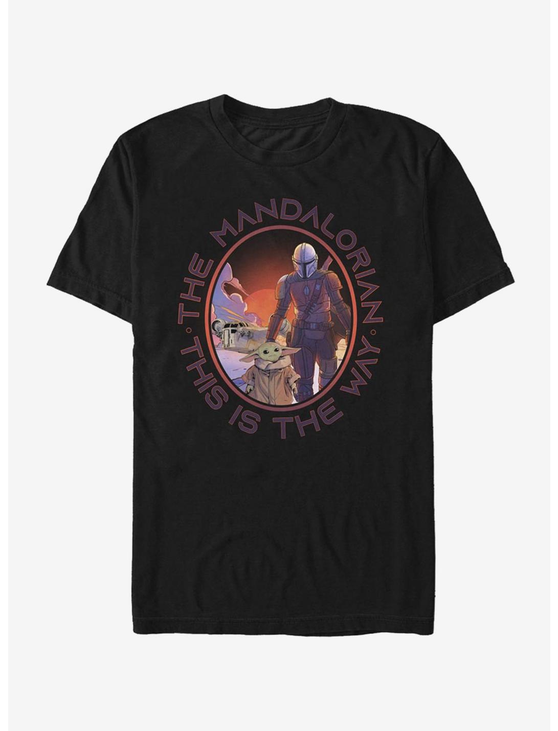Star Wars The Mandalorian The Way T-Shirt, BLACK, hi-res
