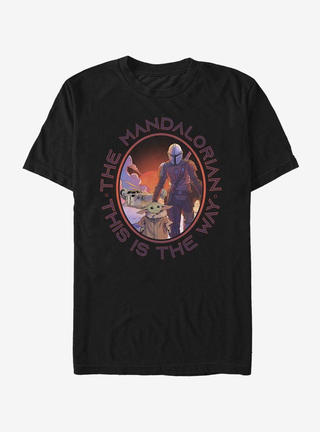 Star Wars The Mandalorian The Way T-Shirt, BLACK, hi-res