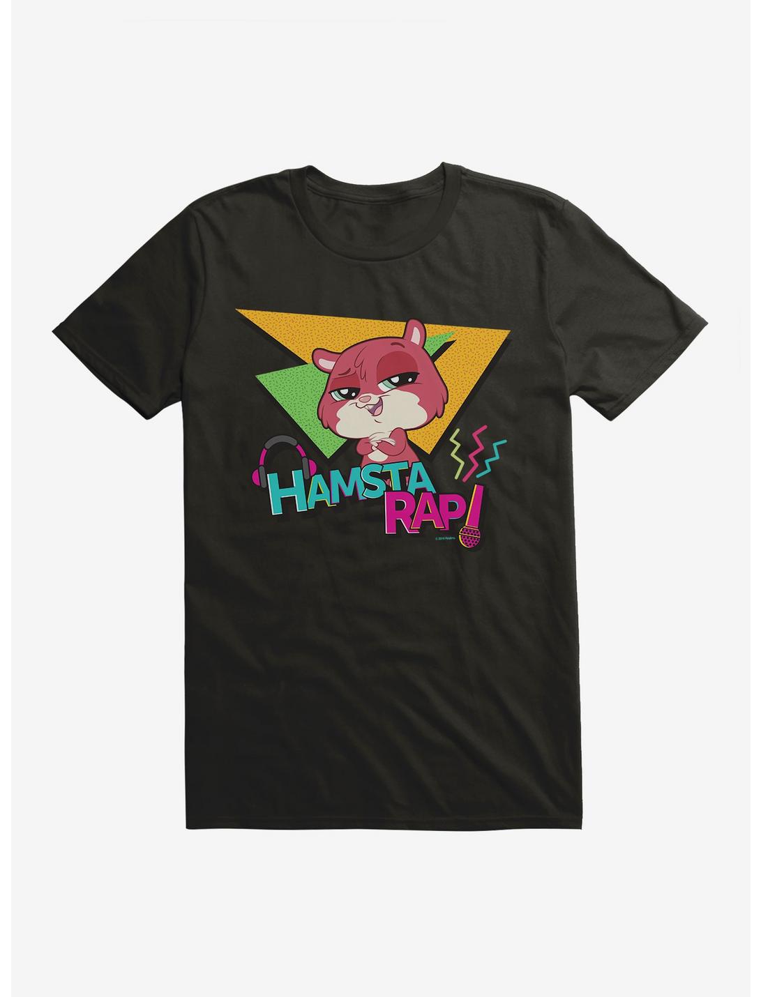 Littlest Pet Shop Hamster Rap T-Shirt, BLACK, hi-res