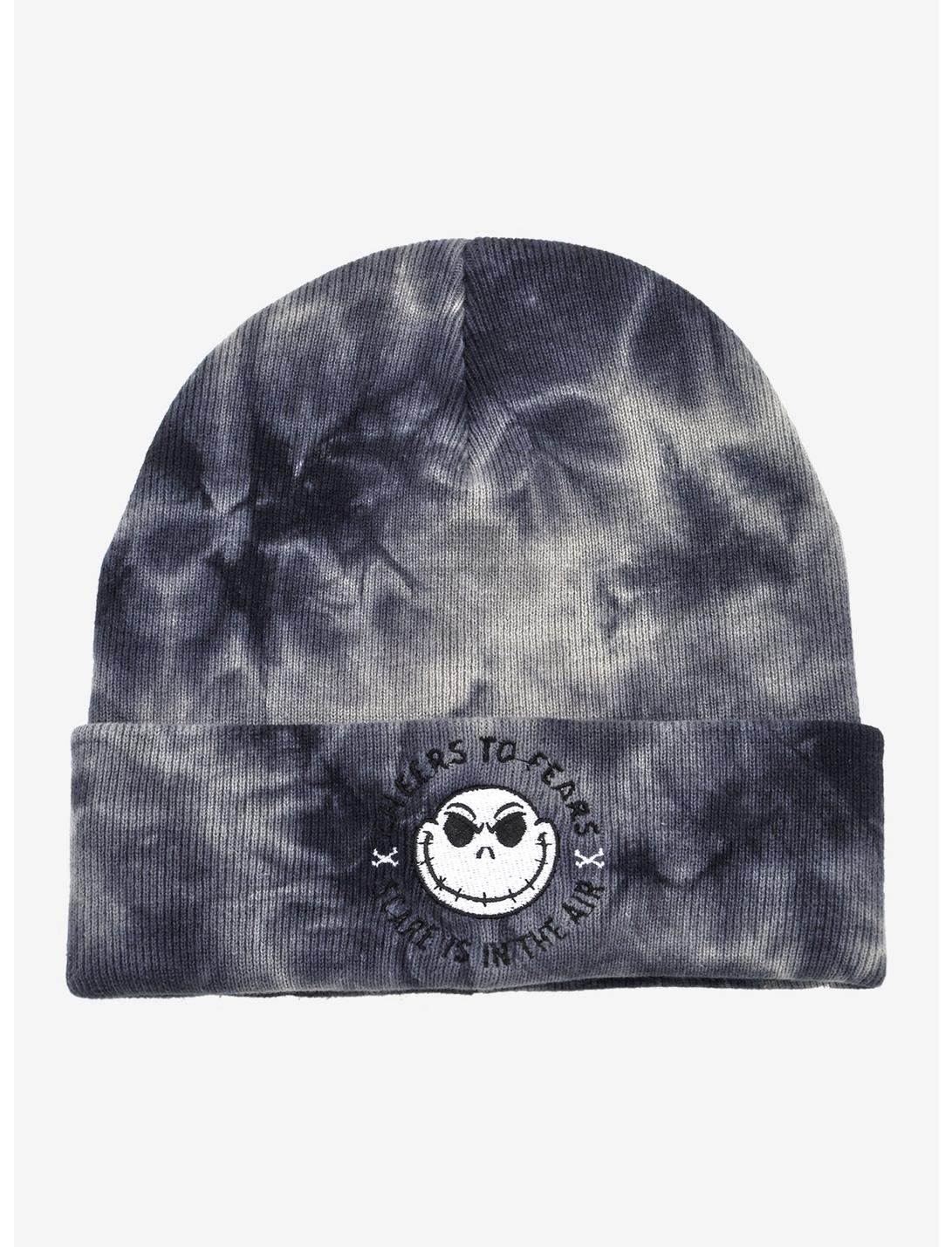 Disney The Nightmare Before Christmas Cheers to Fears Tie-Dye Cuff Beanie - BoxLunch Exclusive, , hi-res