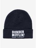 The Office Dunder Mifflin Embroidered Cuff Beanie - BoxLunch Exclusive, , hi-res