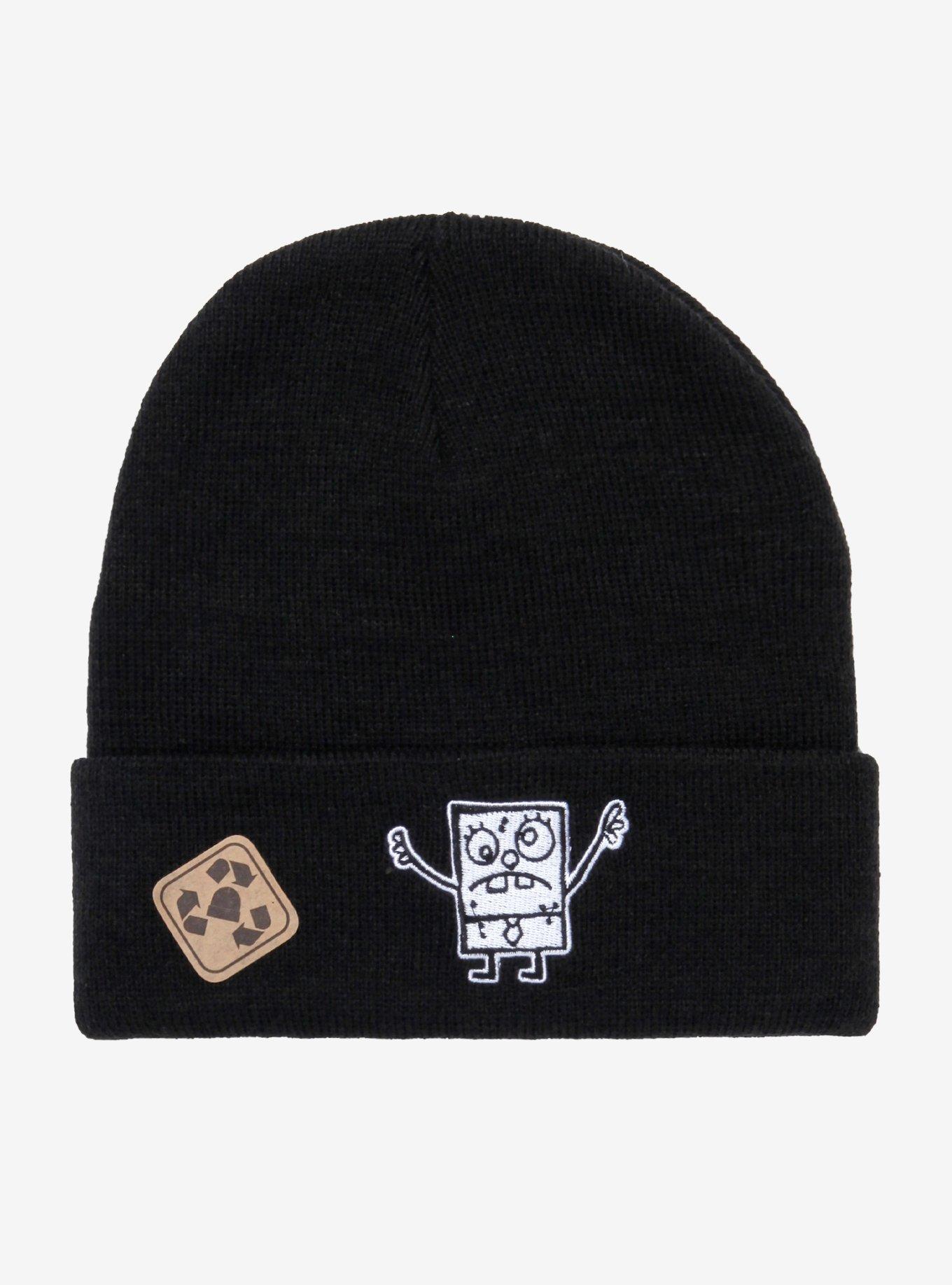 SpongeBob SquarePants DoodleBob Cuff Beanie - BoxLunch Exclusive, , hi-res