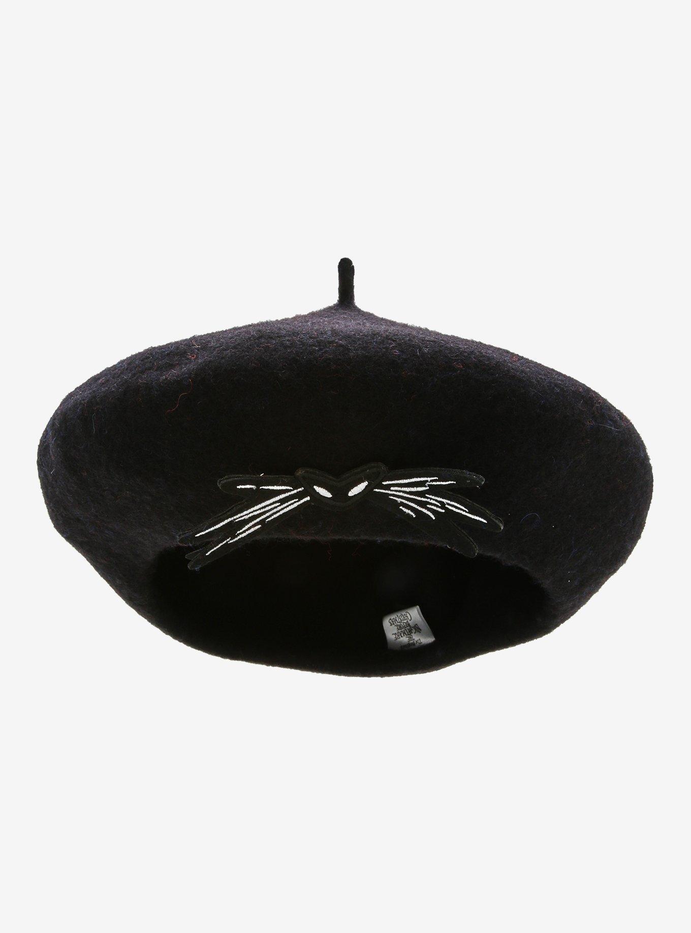 Disney The Nightmare Before Christmas Jack Skellington Bow Tie Beret - BoxLunch Exclusive, , hi-res