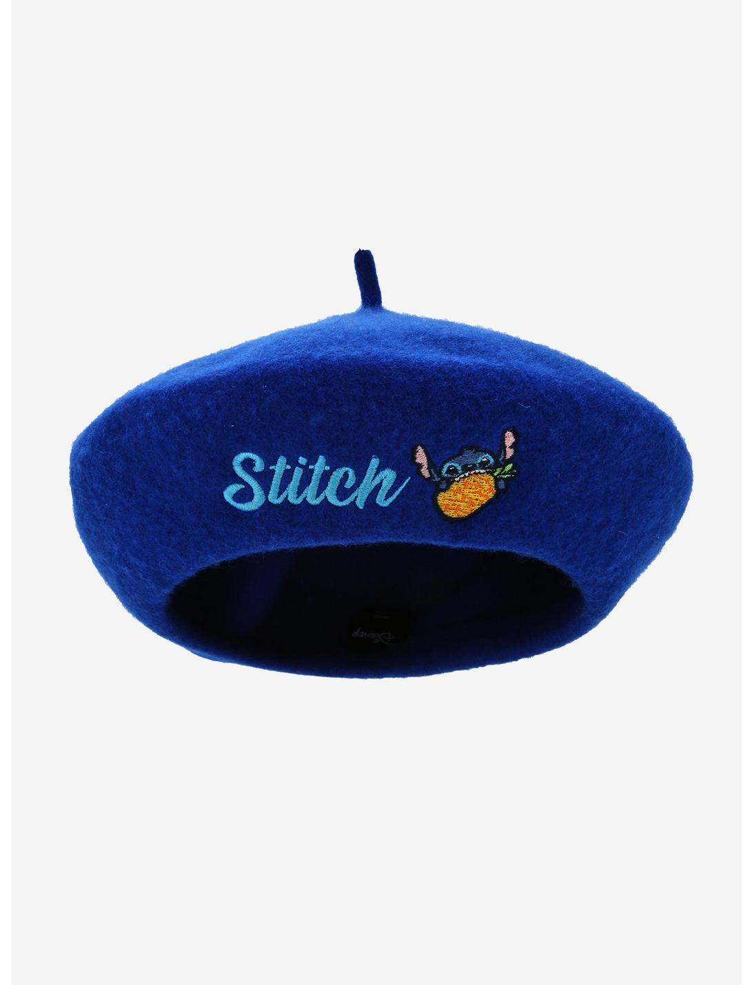 Disney Lilo & Stitch Stitch with Pineapple Beret - BoxLunch Exclusive, , hi-res