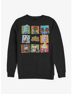 Animal Crossing Character Box Up Sweatshirt, , hi-res