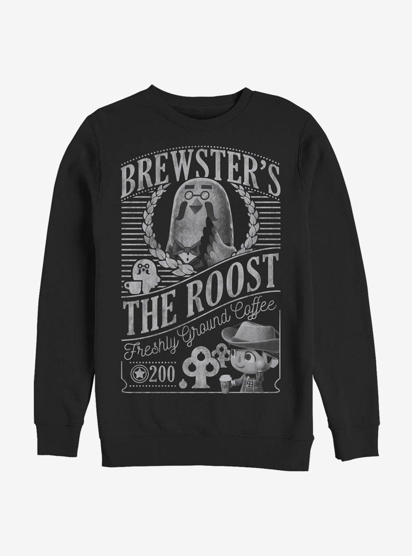 Animal Crossing Brewster's Cafe The Roost Sweatshirt, , hi-res