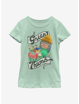 Animal Crossing Green Thumb Youth Girls T-Shirt, , hi-res