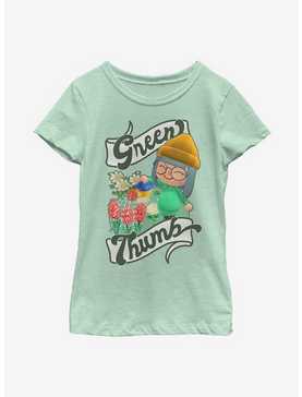 Animal Crossing Green Thumb Youth Girls T-Shirt, , hi-res