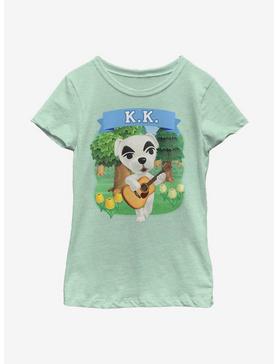 Animal Crossing KK Slider Youth Girls T-Shirt, , hi-res