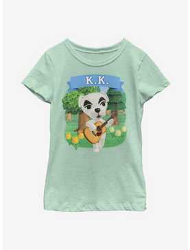 Animal Crossing KK Slider Youth Girls T-Shirt, , hi-res