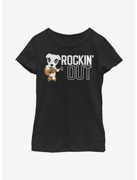 Plus Size Animal Crossing Rockin Out Youth Girls T-Shirt, , hi-res