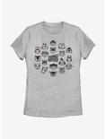 Animal Crossing New Horizons Group Womens T-Shirt, ATH HTR, hi-res