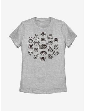 Animal Crossing New Horizons Group Womens T-Shirt, , hi-res