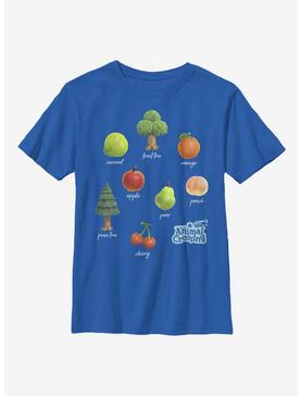 Animal Crossing Fruit and Trees Youth T-Shirt, , hi-res